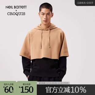 Neil 假两件针织衫 Barrett联名 春秋折扣新款 休闲潮流 速写男装