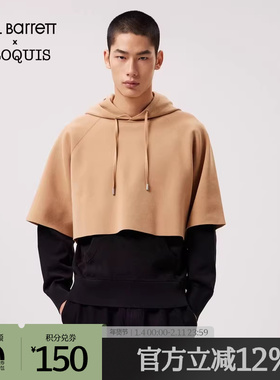 [Neil Barrett联名]速写男装春秋折扣新款假两件针织衫休闲潮流