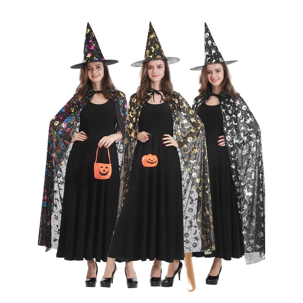 女士万圣服装节女大人披风斗篷成人女巫服饰装扮女装衣服cosplay