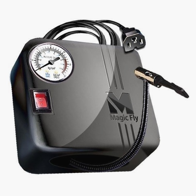 小米有品电动车充气泵48v60v72v通用电瓶车打气筒小型便携式真空