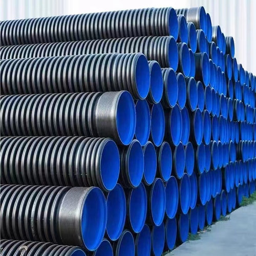 HDPE双壁波纹管厂家排水污管道下水道排水管大口径埋地300SN8市政