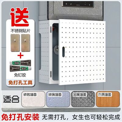 热水器遮挡罩热水器遮挡罩可开门厨房燃气管道装饰遮丑壁挂炉遮挡