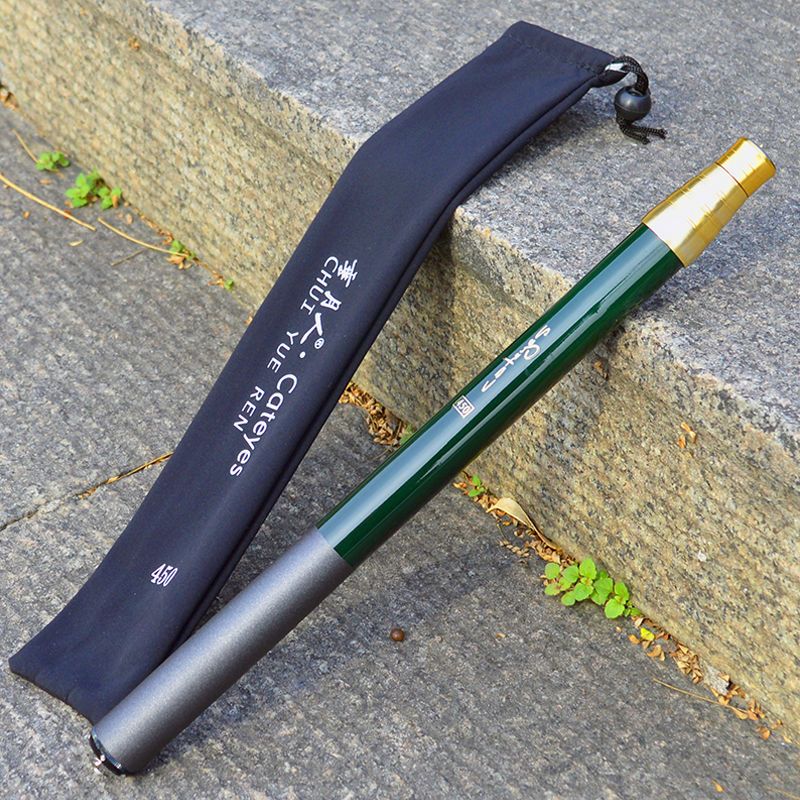 日本高碳短节定位竿四定位超短节溪流竿超硬短节35厘米便携短鱼竿