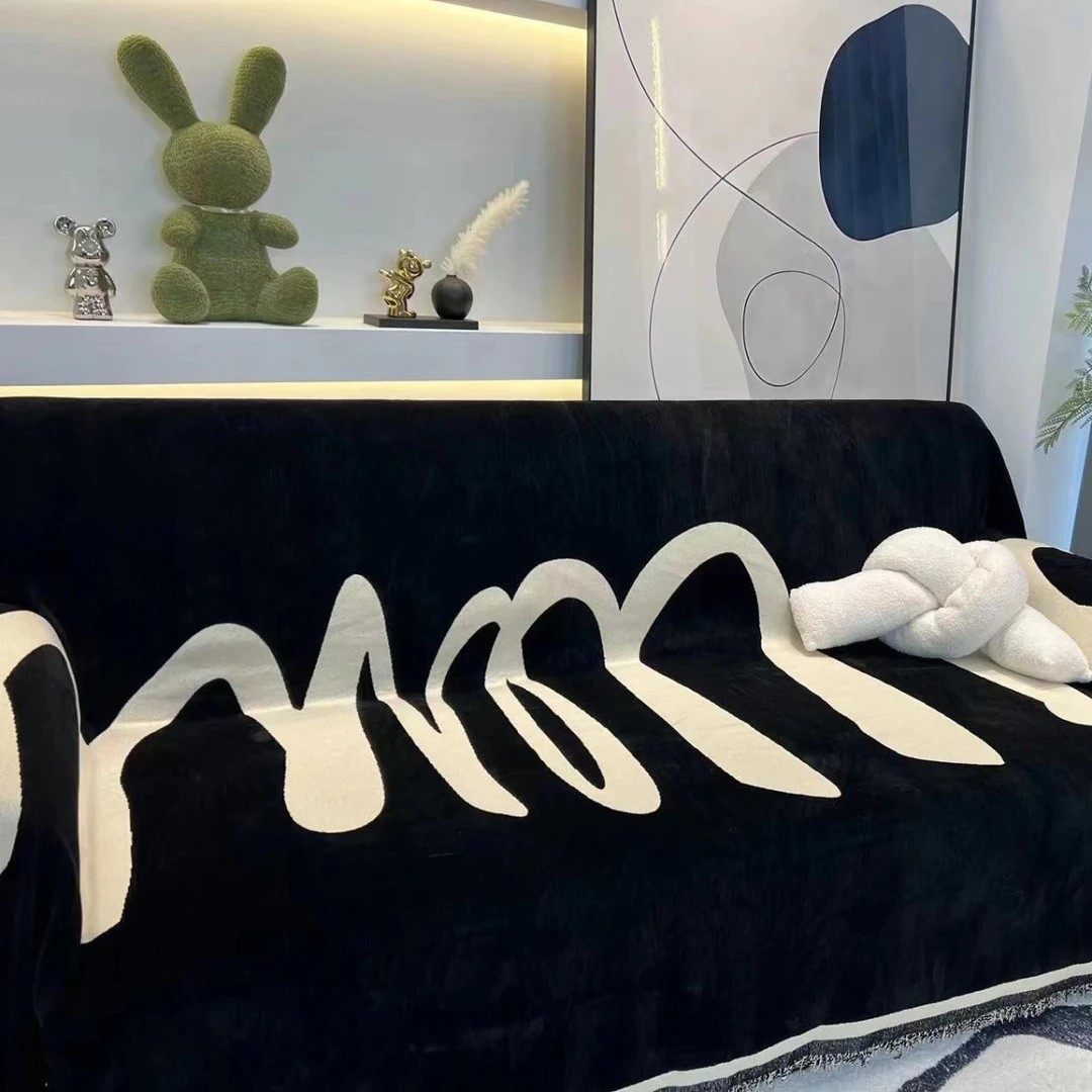 《美式M》雪尼尔沙发巾现代防滑简约沙发盖布一片式全盖沙发套罩,居家布艺,沙发套,淘宝优惠券,粉丝福利购,淘宝优惠卷