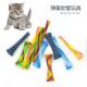新品 宠物用品弹簧猫玩具猫咪磨爪啃咬伸缩弹性七彩弹簧管耐咬折叠