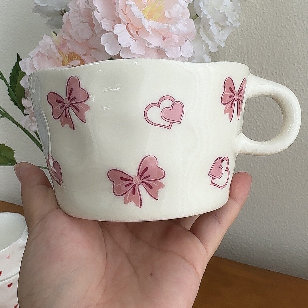 不规则杯子陶瓷水杯陶瓷马克杯
