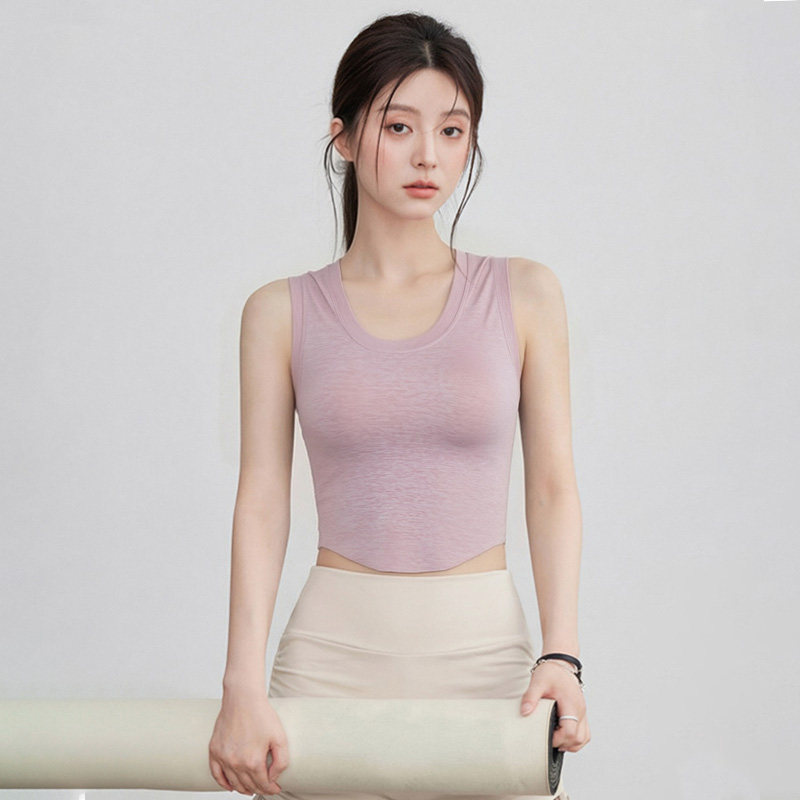 修身显瘦防震透气外穿瑜伽背心女