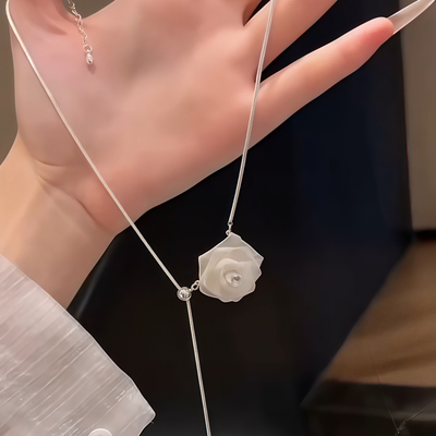 项链女长款毛衣链锁骨链颈链