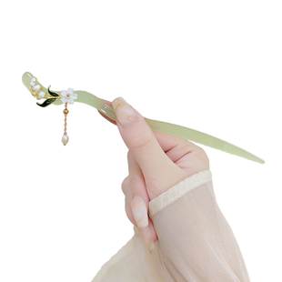 古风发饰流苏发簪女高级感古装簪子发髻头饰汉服旗袍发钗步摇配饰