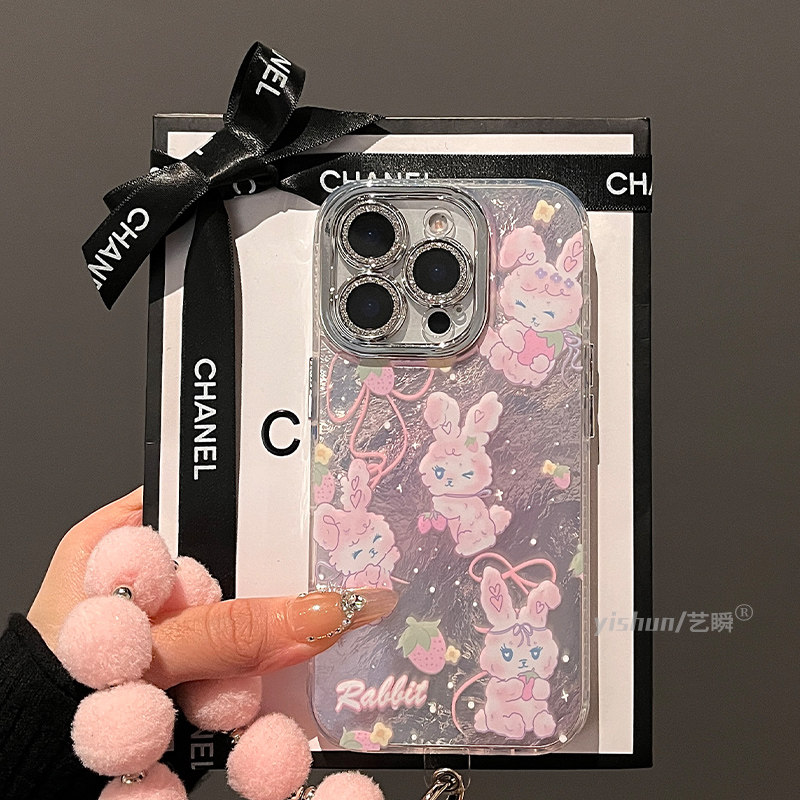 适用苹果16ProMax手机壳新款iPhone17pro可爱in