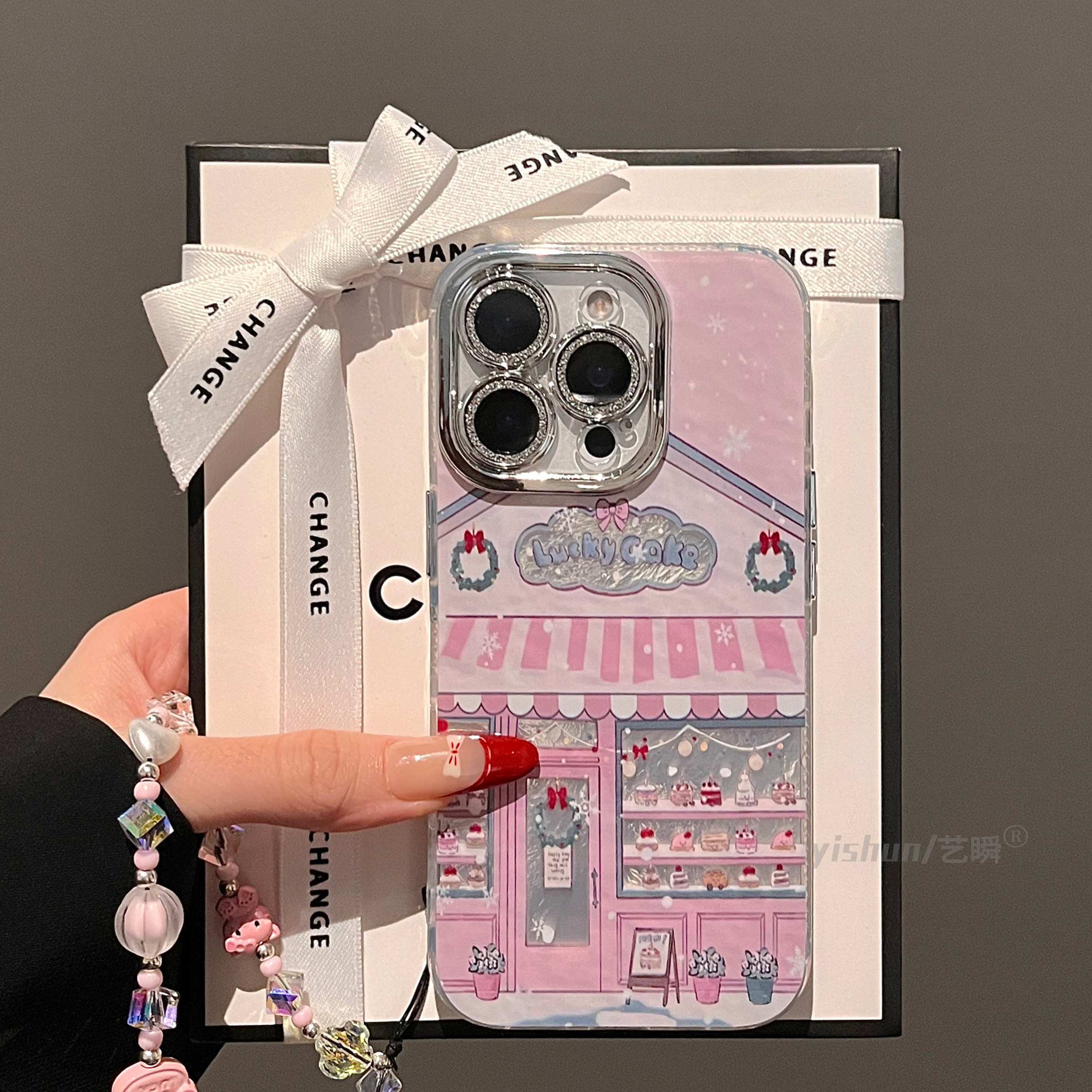 适用苹果16ProMax手机壳可爱卡通iPhone17pro小众ins粉色甜蜜蛋糕小屋14plus少女心15镜头全包13新款12保护套,3C数码配件,手机保护套/壳,淘宝优惠券,粉丝福利购,淘宝优惠卷