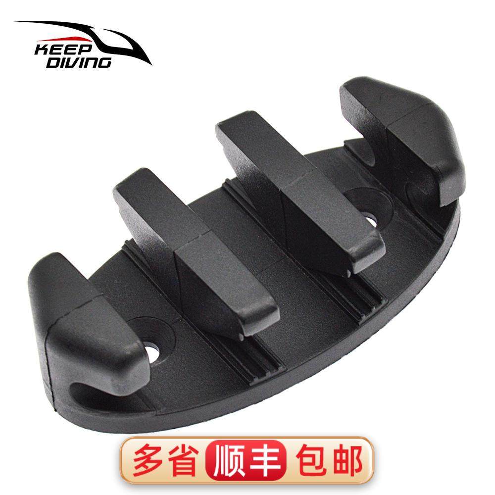 皮划艇独木舟系绳固定座夹板栓绳座绳索固定器船用夹绳器BT-A64