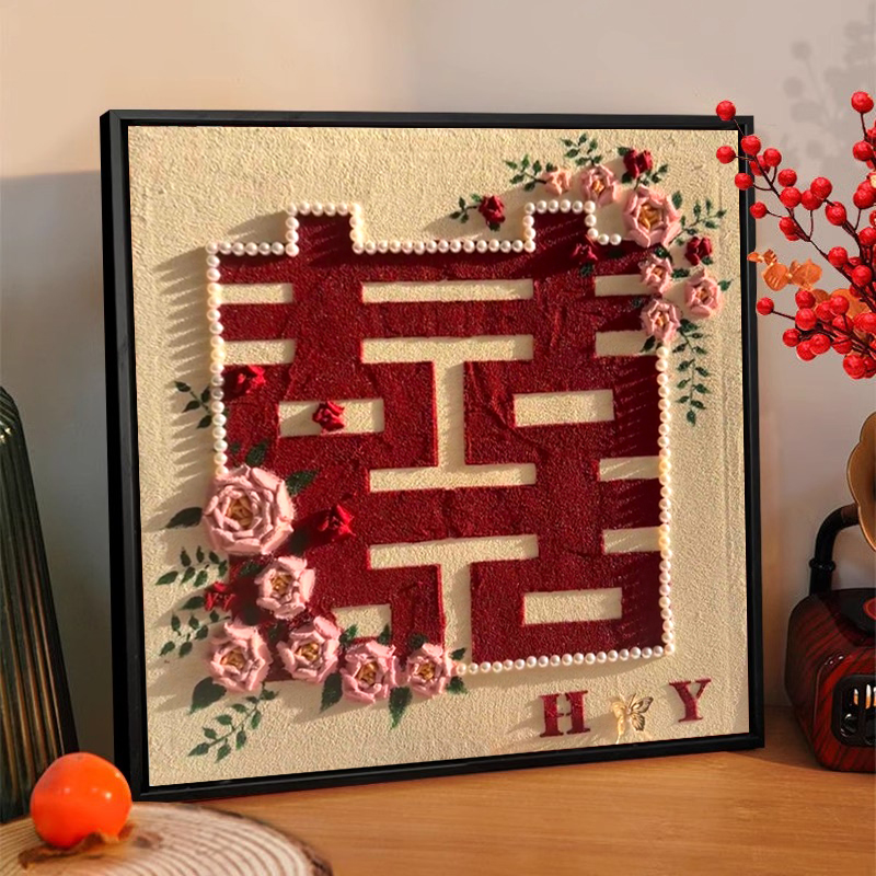 diy数字油画丙烯手绘装饰画礼物
