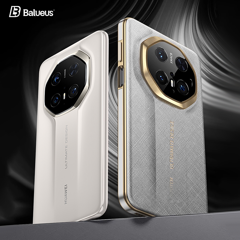 Mate70手机壳直边设计金丝银锦