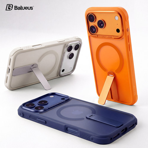 Balueus适用苹果17ProMax手机壳iPhone17Pro保护壳气囊防摔支点壳17磁吸16磨砂15超薄pro带支架14新款13外壳