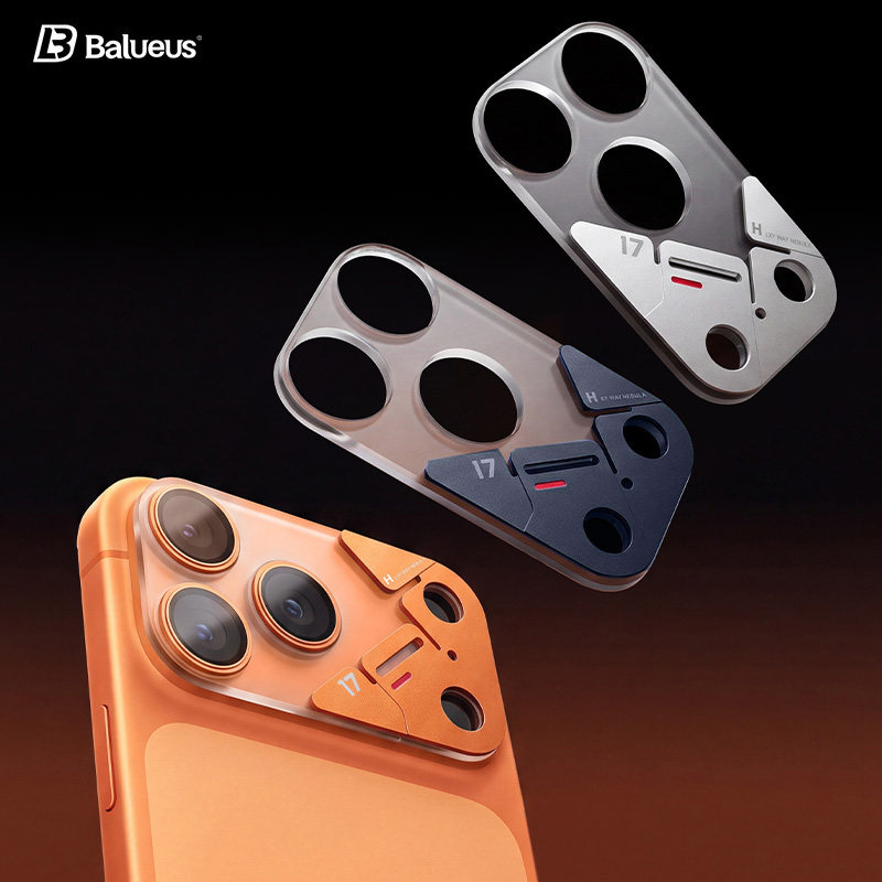Balueus适用苹果17ProMax镜头膜iPhone17Pro新品创意手机镜头保护膜17磨砂金属全包防摔防爆摄像头贴膜pm盖图片