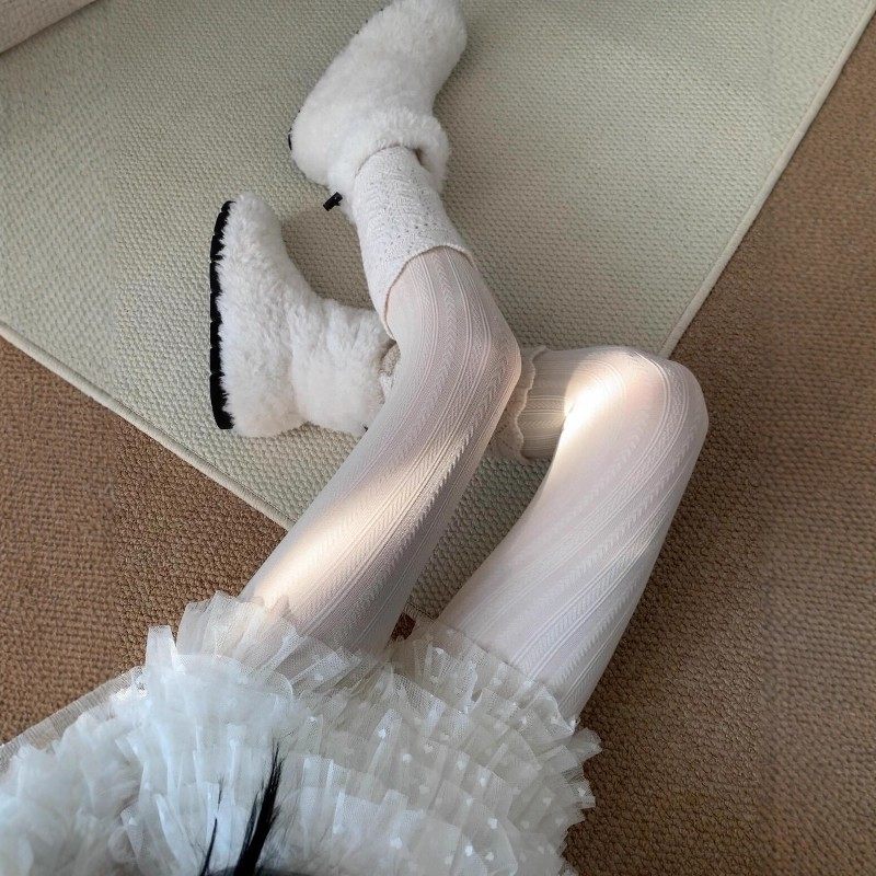 谁的裤袜啊？太奶了吧！奶白色是温柔纯欲天花板！显瘦不臃肿鞋带,服饰配件/皮带/帽子/围巾,鞋带,淘宝优惠券,粉丝福利购,淘宝优惠卷