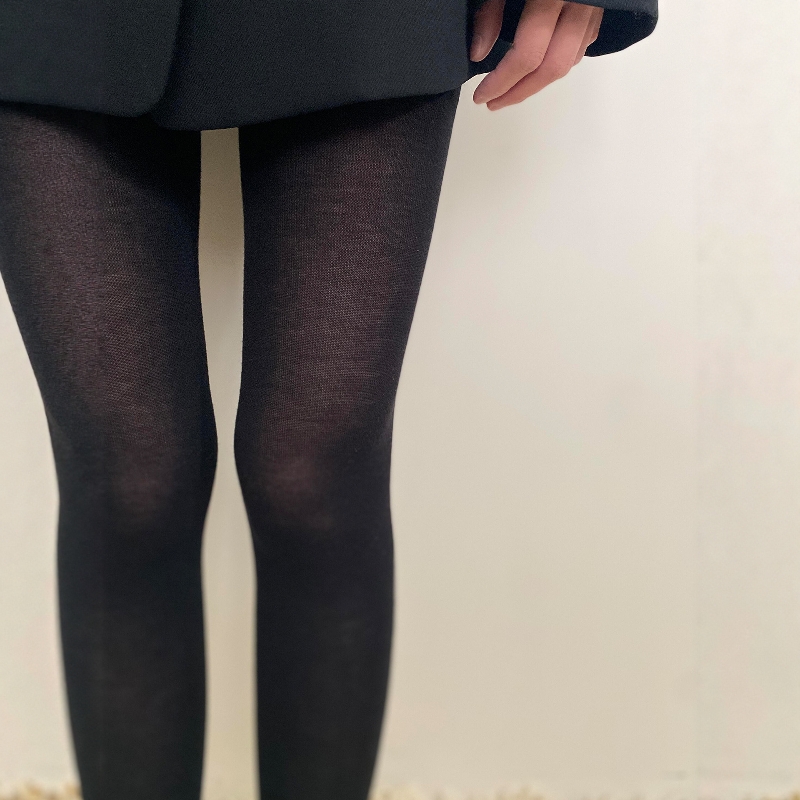 天丝羊毛！黑色丝袜微透王者高级