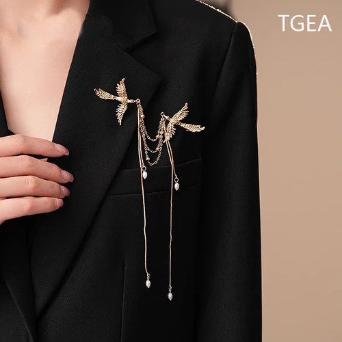 原创胸针中国风高端精致时尚小众