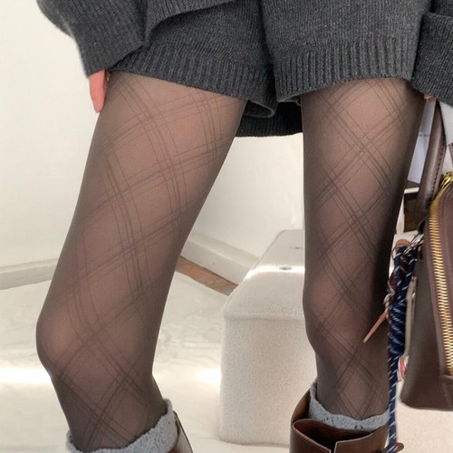 get到了！早秋高级氛围感灰丝袜