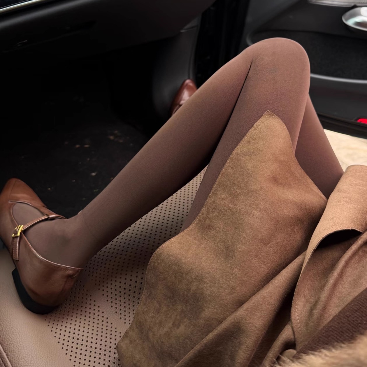 vocal！秋冬糖炒栗子袜我先穿了~