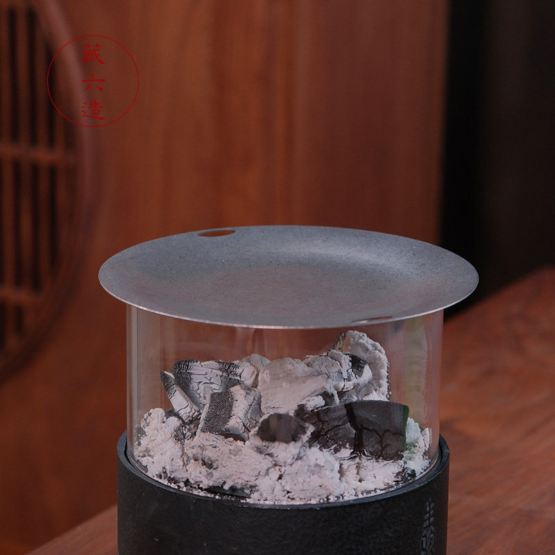 藏六造 围炉煮茶炭炉多功能灭火盖 纯手工不锈钢烤盘 茶道配件,餐饮具,茶道/零配,淘宝优惠券,粉丝福利购,淘宝优惠卷