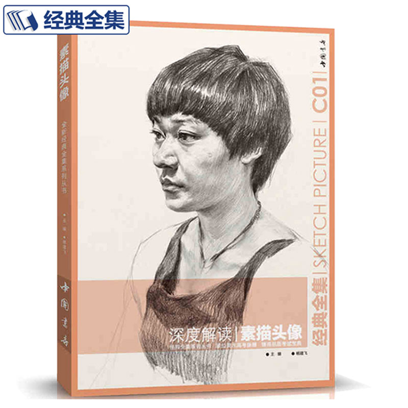 经典全集 深度解读素描头像书籍人物中央美院中国美院名师大合集