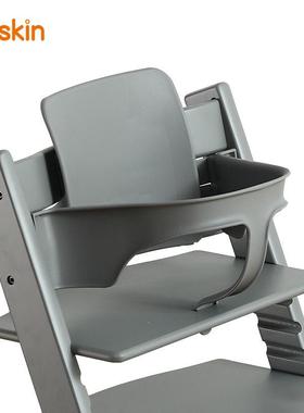 nuskin成长椅护栏宝宝餐椅配件儿童餐椅围栏兜防护栏