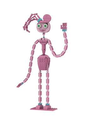 标准颗粒波比的游戏时间长腿妈妈poppy time拼装积木儿童玩具颗粒