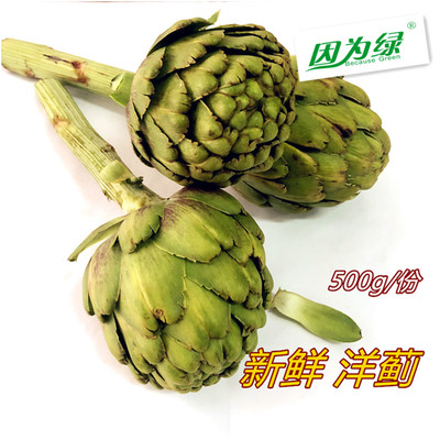 洋蓟新鲜包邮朝鲜蓟法国百合500g