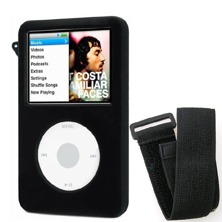 适用ipod通用运动臂带classic 80G 120G 3代160G硅胶套video30G壳,3C数码配件,手机保护套/壳,淘宝优惠券,粉丝福利购,淘宝优惠卷