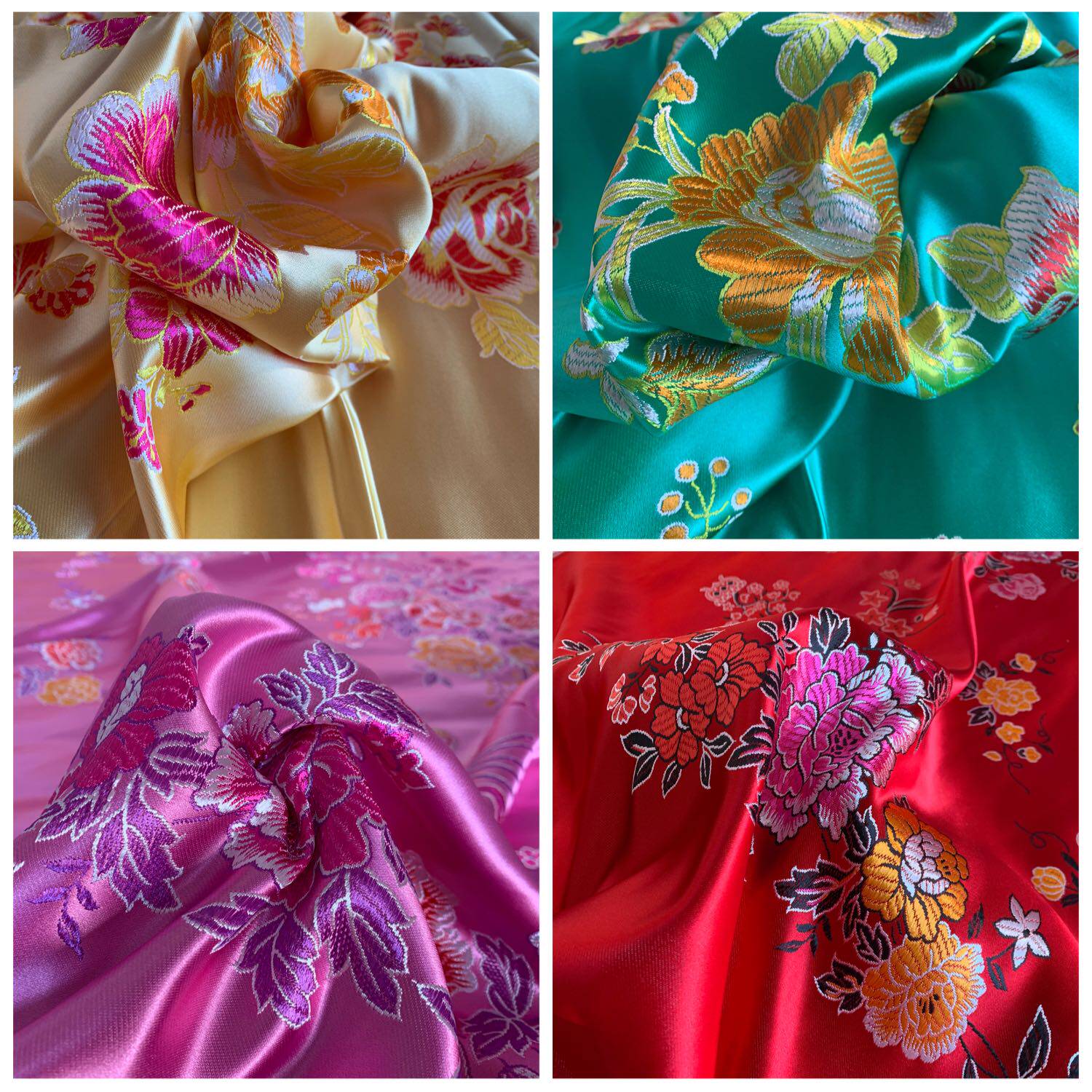 杭州丝绸被面软缎婚庆绸缎子被面结婚七彩织锦缎被面子龙凤包邮