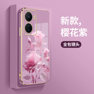 V2164KA硅胶iq00Z6女创意个性 直边电镀壳viv0iQ00Z6超薄防摔V2220A时尚 适用vivoiQOOZ6手机壳vivoiQOOZ6x新款