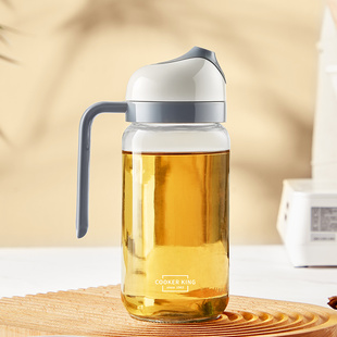 炊大皇雾化喷油壶喷倒两用防漏油罐不挂油家用全玻璃酱油醋调料瓶