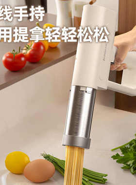 志高（CHIGO）面条机家庭用方便电动压面机手持面条枪 PM8001
