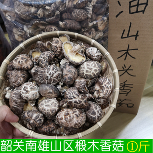 南雄油山香菇粤北韶关椴木香菇花菇冬菇干货500g