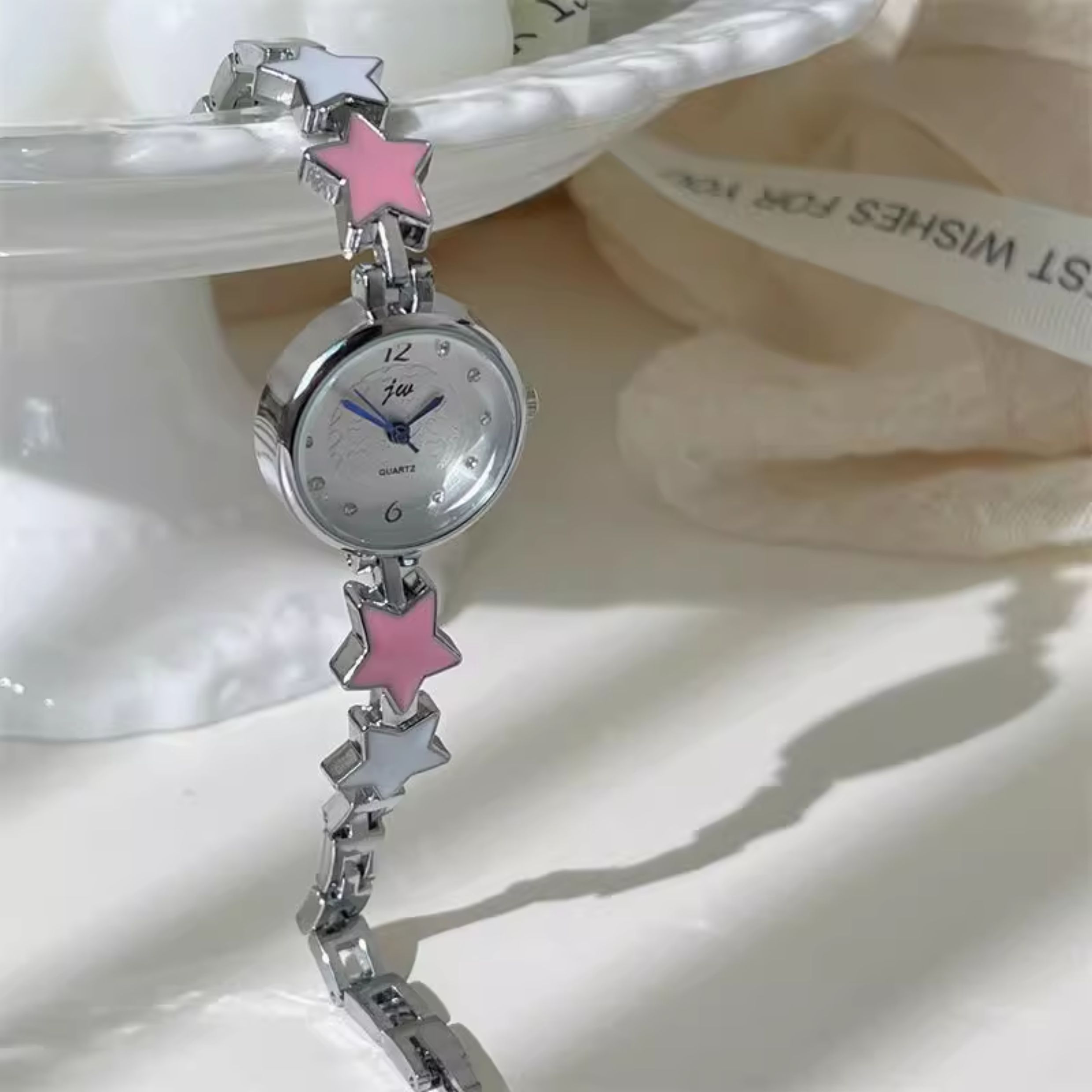 星星链条手表女款初高中学生