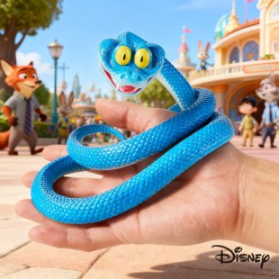 疯狂动物城联名周边蛇盖瑞玩偶盲盒摆件模型朱迪尼克手办全身可动