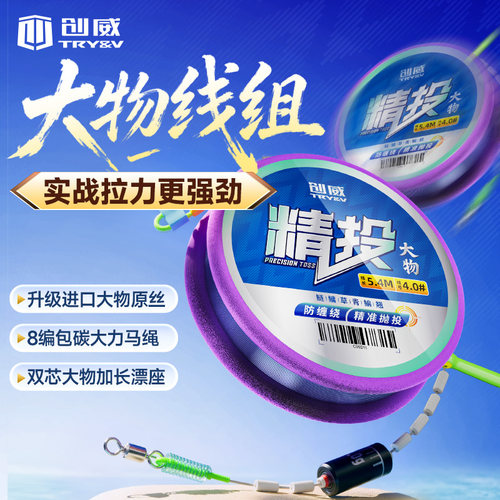 创威精投线组强拉力切水快