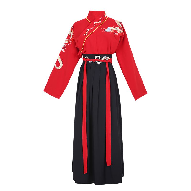 古装汉服女中国风学生班服古风日常交领汉元素超仙武侠风男情侣装