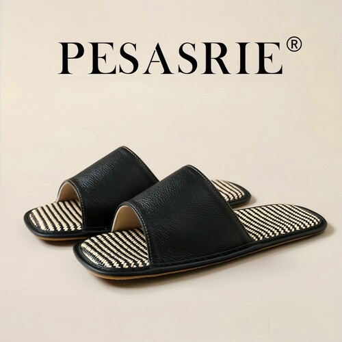 PESASRIE/柏萨尼轻奢男士拖鞋