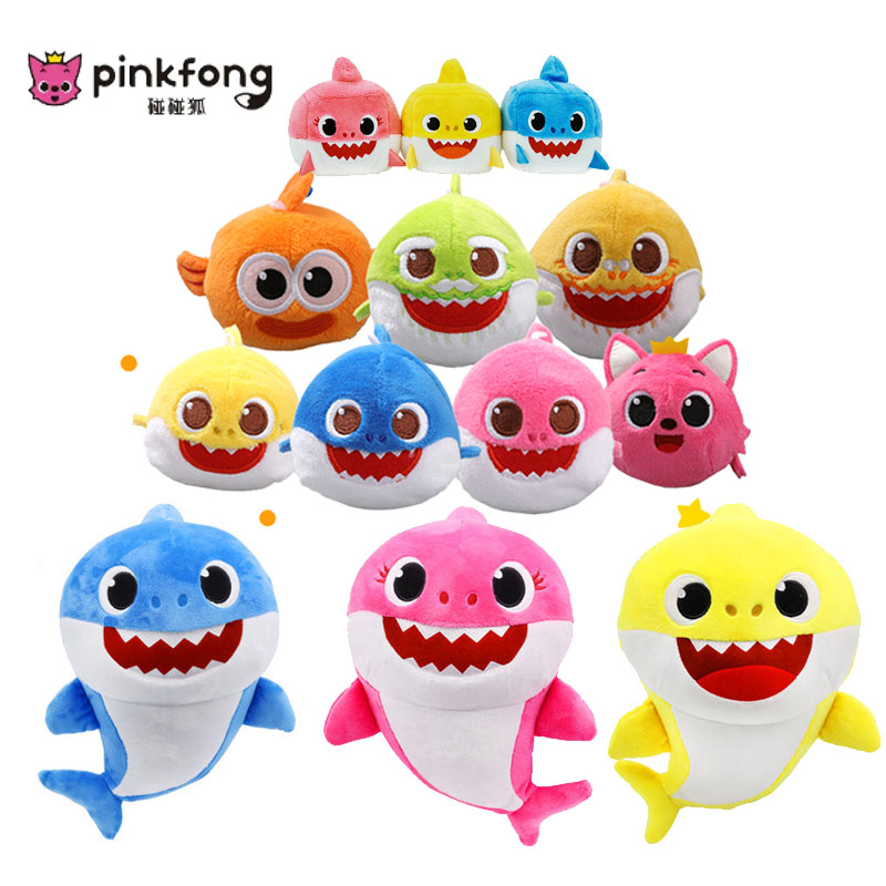 pinkfongbabyshark威廉毛绒探玩