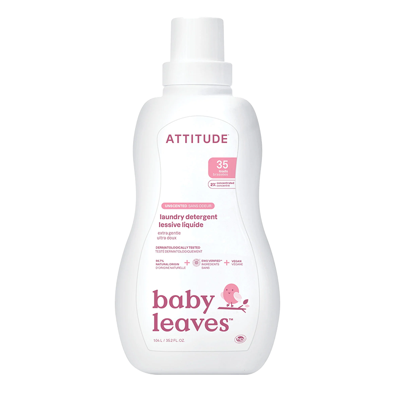 ATTITUDE进口婴儿洗衣液无香型1.05L新生儿宝宝儿童无荧光