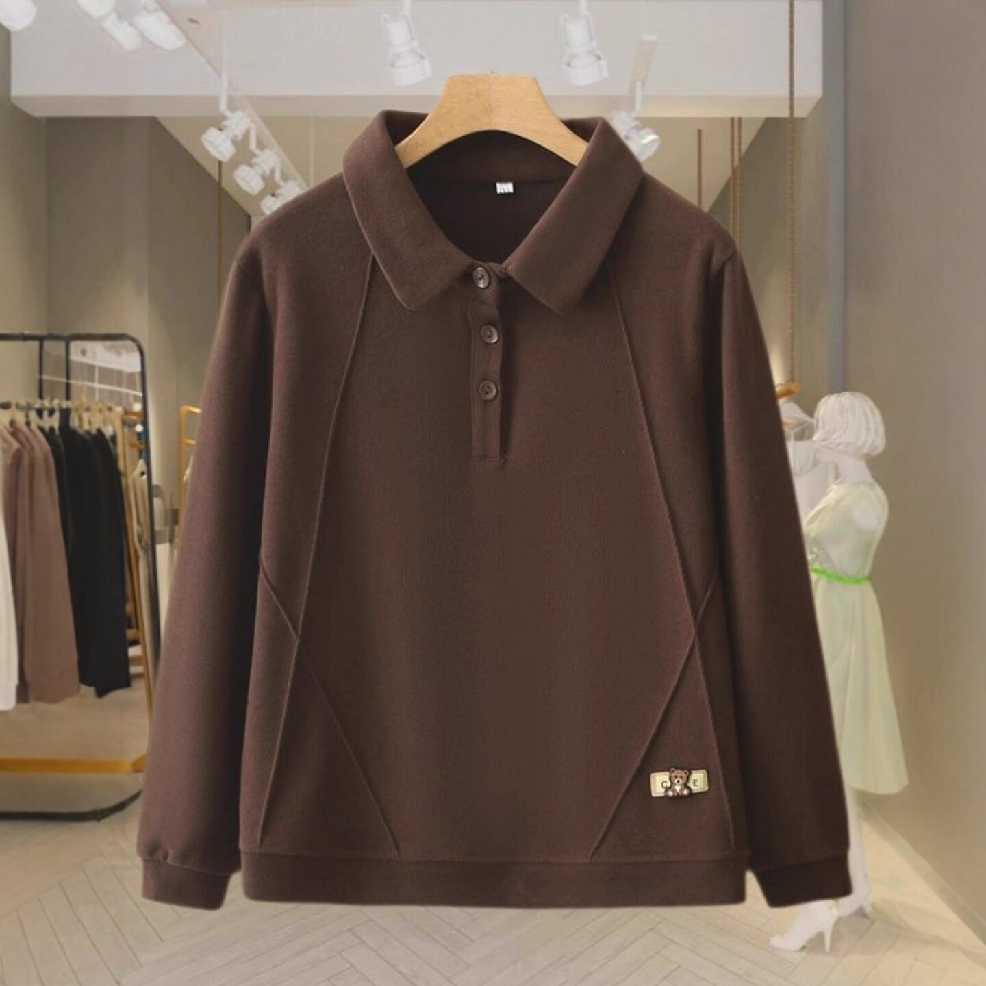 潮牌时尚百搭显瘦休闲卫衣女冬季2025年新款大码正肩宽松长袖上衣