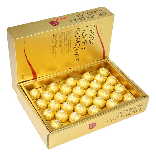 礼盒装大果龙珠脆蜜金桔送礼