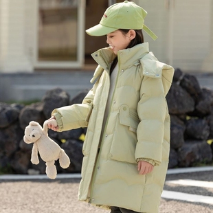 母女亲子款 连帽手套款 羽绒服新款 时尚 外套 女童洋气韩版 2025冬季