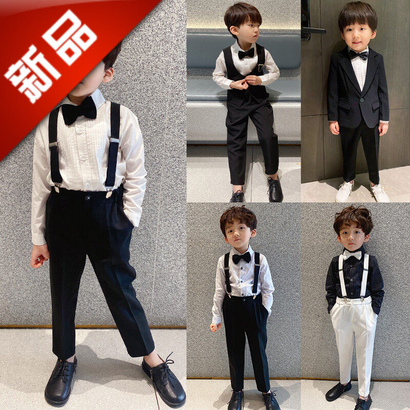 .秋季韩版男童衬衫西装礼服英伦新款气质儿童主持人走秀钢琴演出,童装/婴儿装/亲子装,儿童礼服,淘宝优惠券,粉丝福利购,淘宝优惠卷