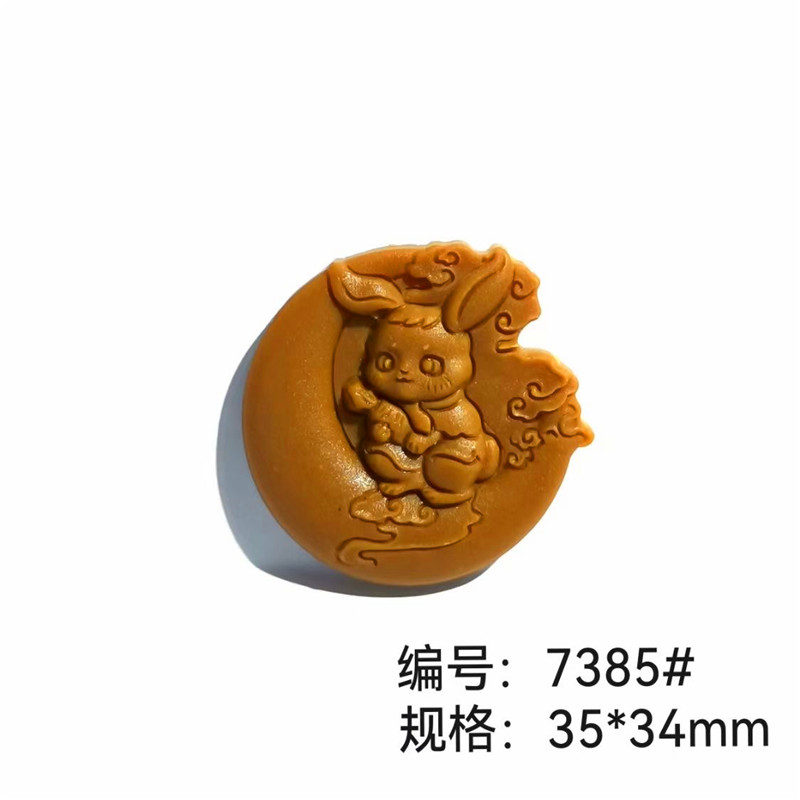 新兔子平安扣香牌模具挂饰