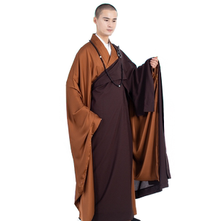 缎梵居士受五戒缦衣菩萨戒曼衣男女四季款出家人和尚搭衣袈裟海青