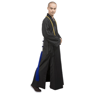 缎梵僧服大褂春秋季长褂短褂男女款僧人和尚衣服出家僧人长衫